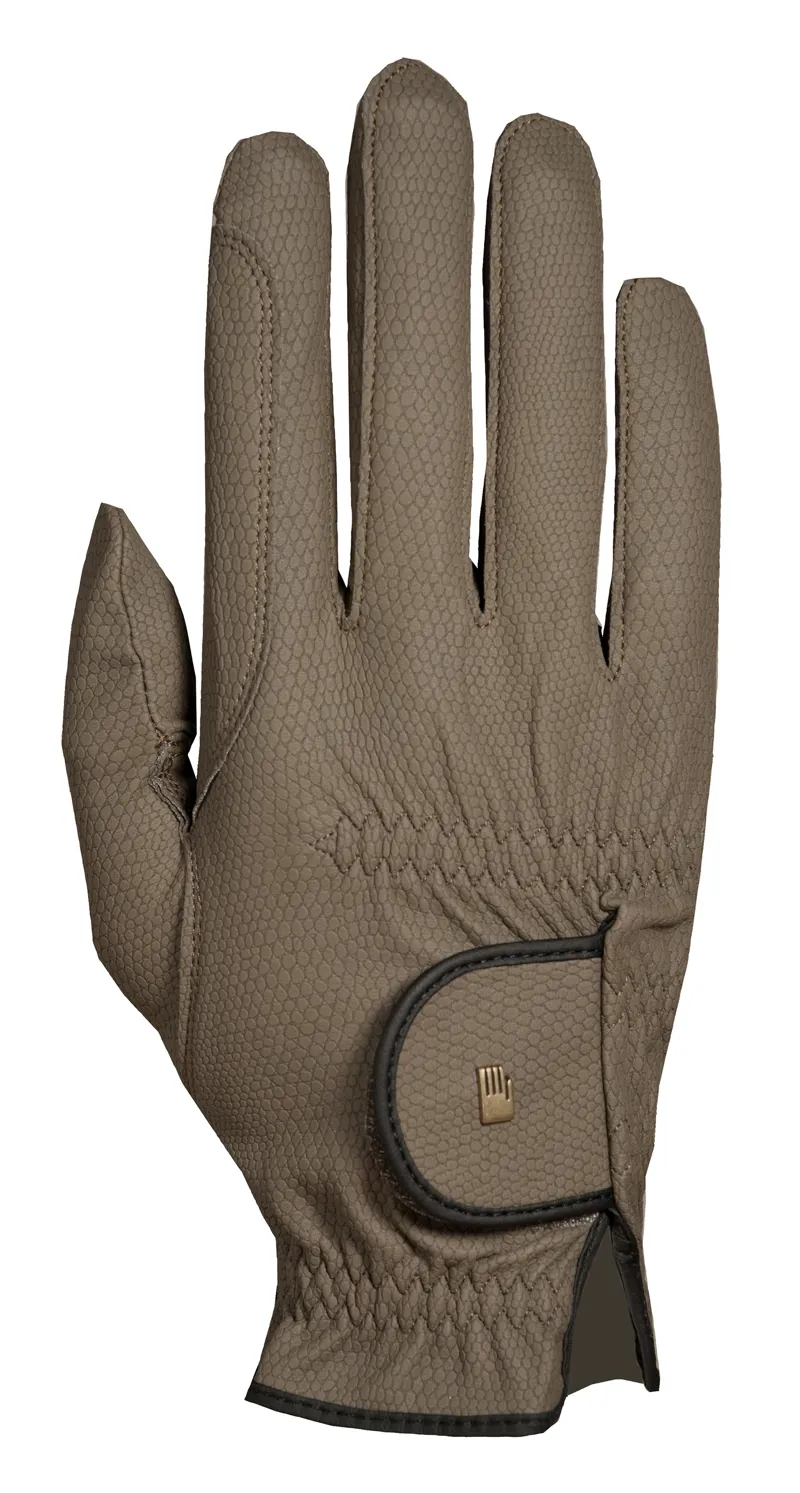 Roeckl Winter Roeck Grip Chester Gloves Khaki schlamm
